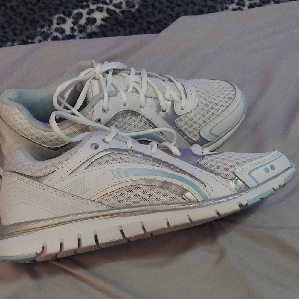 4/$12 Ryka  White Athletic Sneakers - Picture 7 of 10